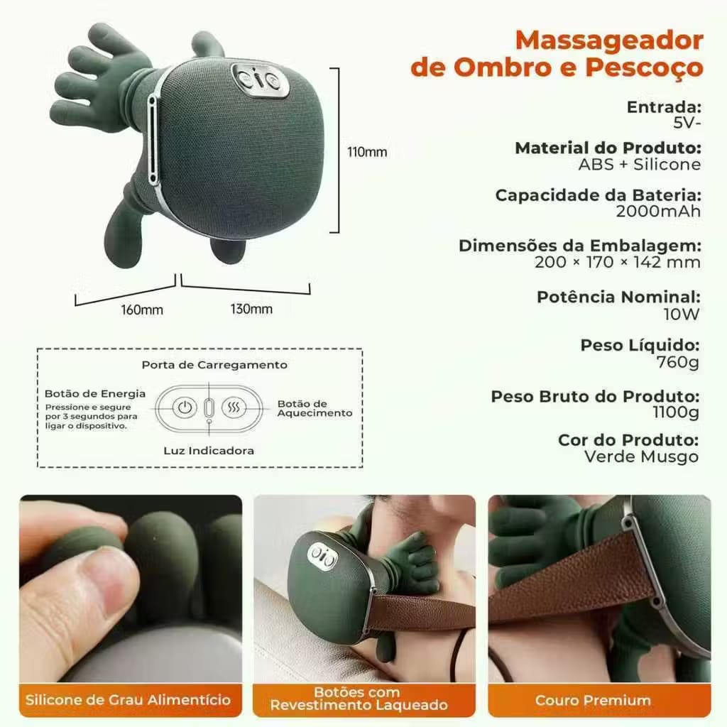 masajeador cuello